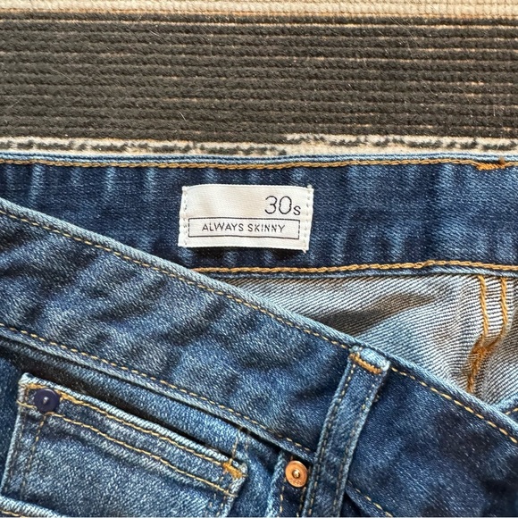 GAP Blue 1969 Always Skinny Jeans Classic Denim Style - Picture 4 of 4